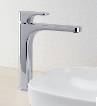 Single-lever-high-neck-basin-mixer