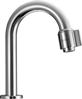 Cold water washbasin faucet