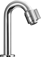 Cold water washbasin faucet