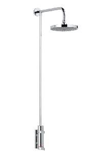 Mira Minixuxe surface mounted thermostatic mixer shower control with fixed showerhead