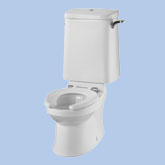 School rimless 300 WC HO Close Coupled (Water saving when used with AV2611 Cistern)