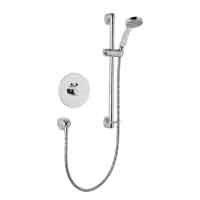 Mira Minilite Eco built-in single control thermostatic mixer shower with exposed and variable height fittings