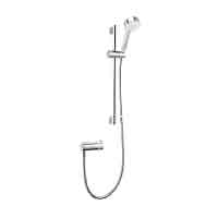 Mira Pronta S EV exposed thermostatic mixing valve with variable height shower fittings