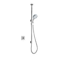 Mira Vier pumped ceiling fed digital shower with variable height shower fittings