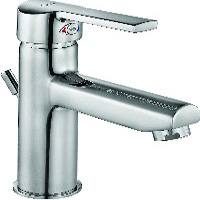 Single Lever Basin Mixer with Pop-Up