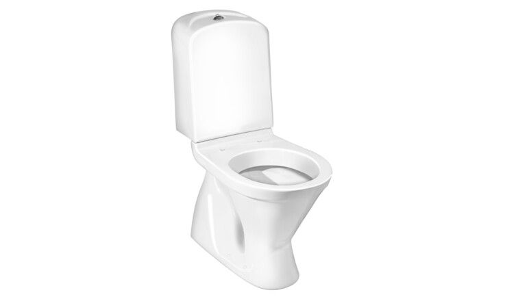 Floor standing close-coupled WC suite