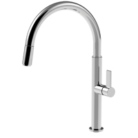 SINK MIXER WITH PULL-DOWN SPRAY