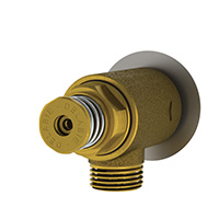 Angled basin tap