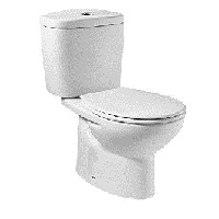 Close-coupled WC Suite with 6/3 litre Dual Flush
