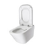 Wall-hung WC Suite with 4.5/3 litre Dual Flush