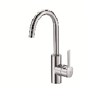 Basin mixer, integrated lateral handle, with pop-up waste, Cold Start