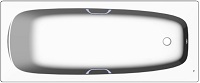 Acrylic Bath 1700x700mm-Eco