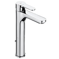 High-neck basin mixer