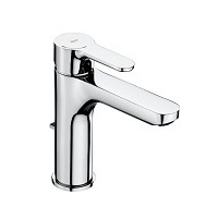 Basin mixer with cold start