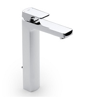 High-neck basin mixer