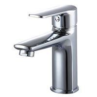 Modena basin mixer chrome.