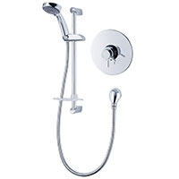 A thermostatic mini built in concentric mixer shower with WRAS approval.