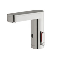Electronic tap with Presto technology for basin mixer, fixing on shelf. – Grifo electrónico con tecnología Presto para lavabo mezclador, fijación sobre repisa.