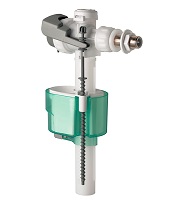 95 OD Hydraulic side entry, delayed action inlet valve, nickel coated 3/8″ brass tail. Operating pressure range 0.5-12 bar.  Quiet fill < 10db