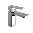 BASIN MIXER WITH COLD START AND FLOW RESTRICTOR