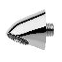 Shower head with anti-ligature risk profile 12 litre a minute flow rate