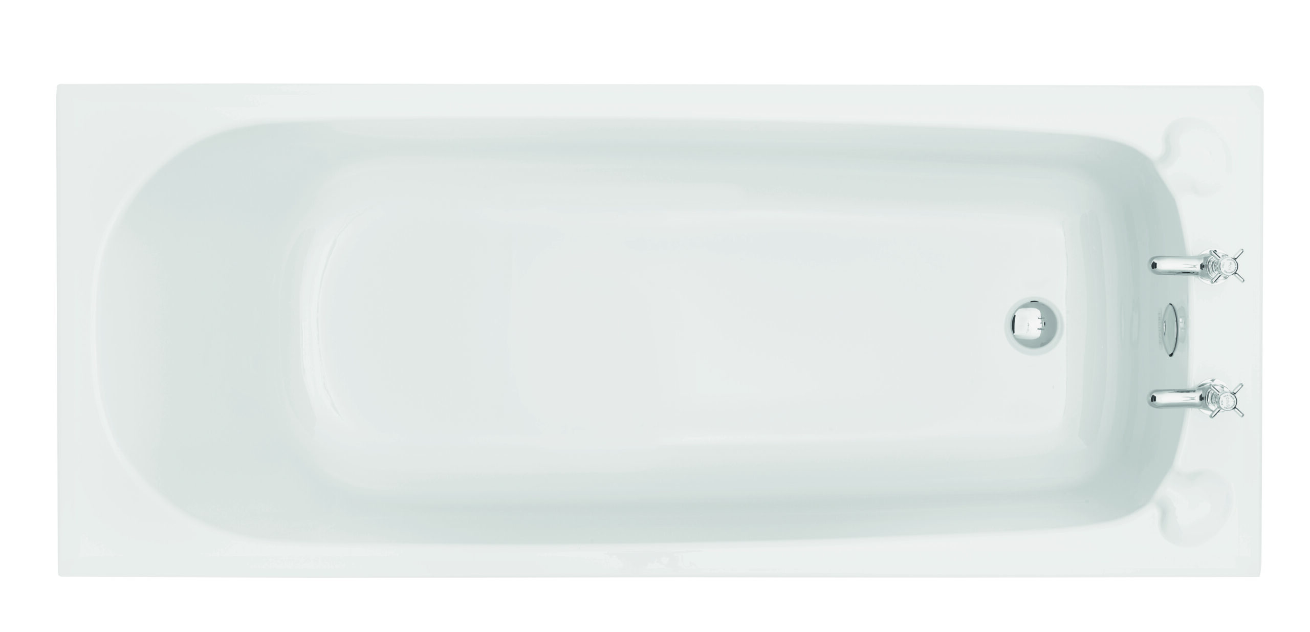 Dorchester SE 1700×700 Fitted Acrylic Bath 2TH Solid Skin