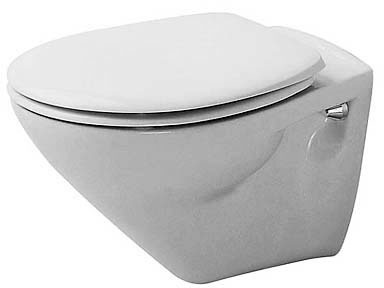 Toilet wall mounted 530 mm, Duraplus Hornberg, colour White, washdown model