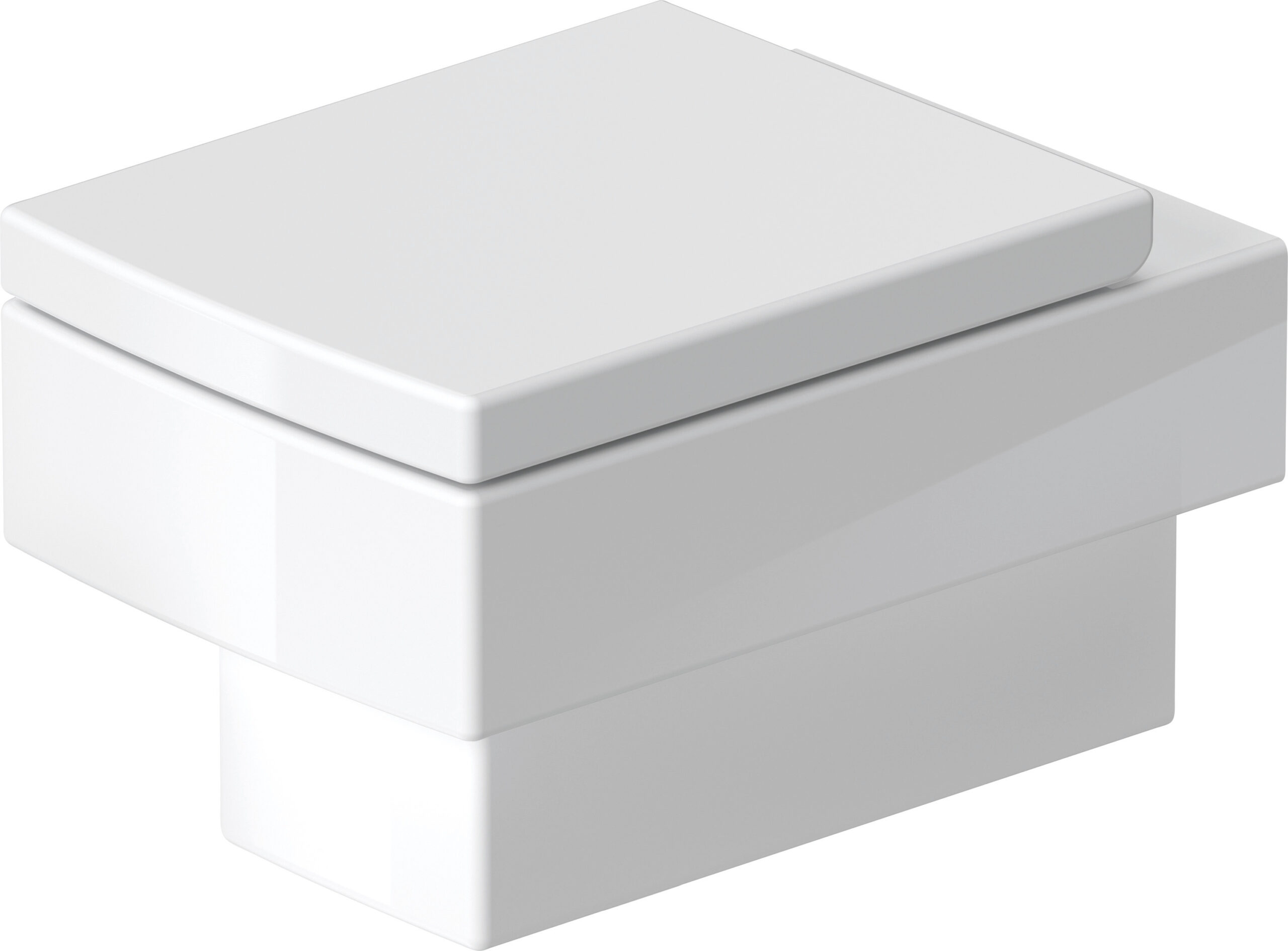 Toilet wall mounted 540 mm, Vero, colour White, washdown model