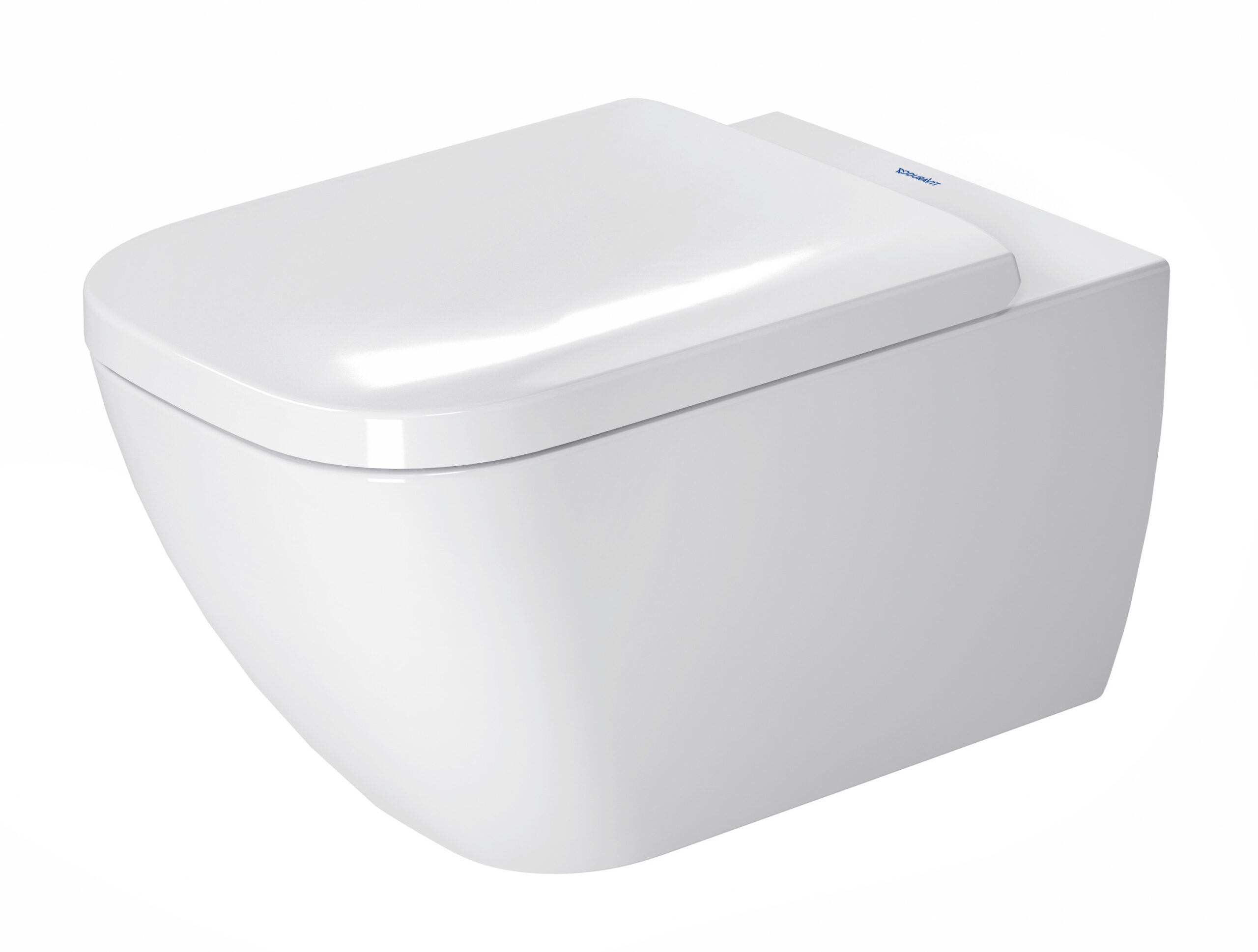 Toilet wall mounted 540 mm, Happy D.2, colour White, washdown model, WonderGliss