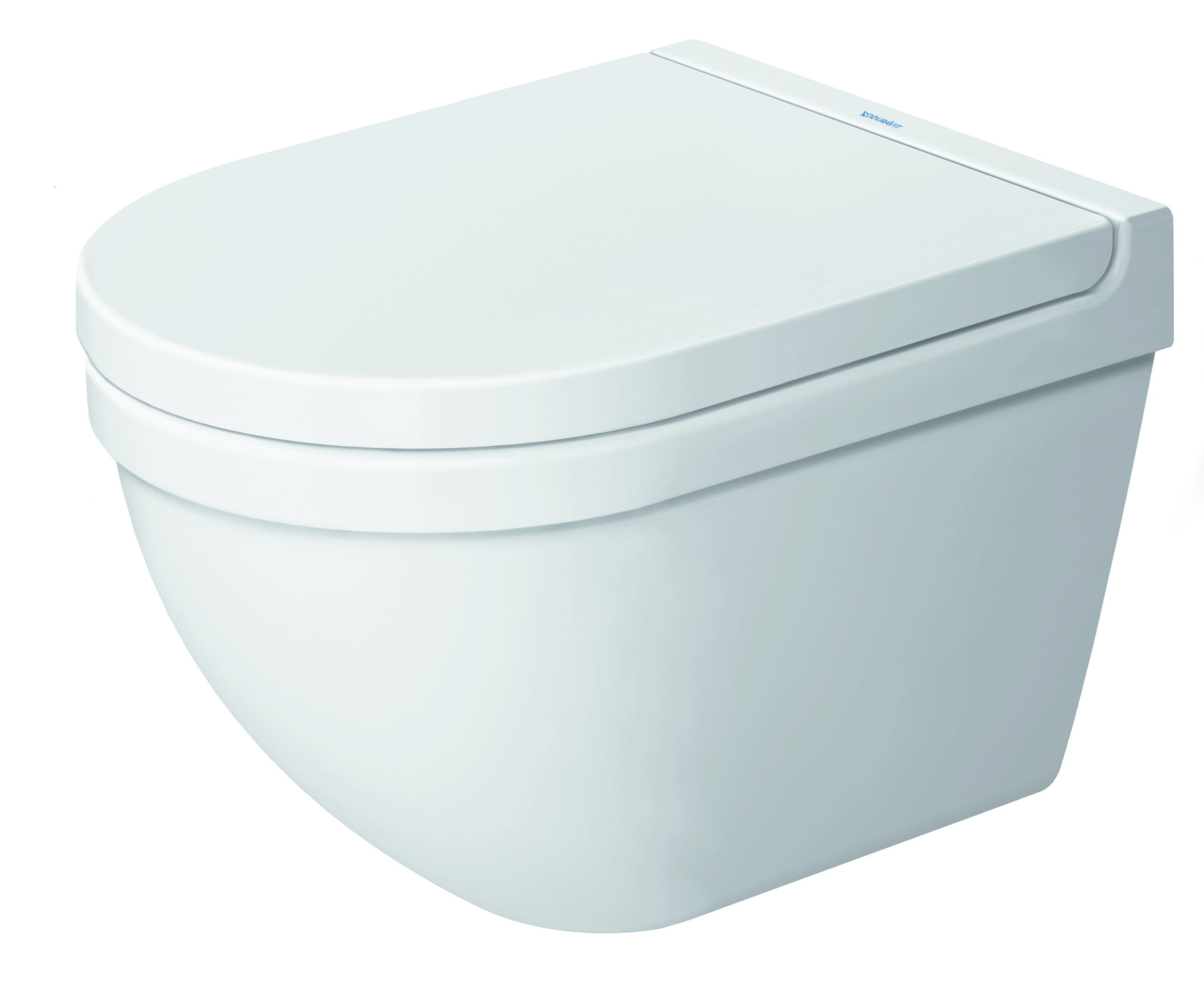 Toilet wall mounted Compact 485 mm, Starck 3, colour White, washdown model, WonderGliss