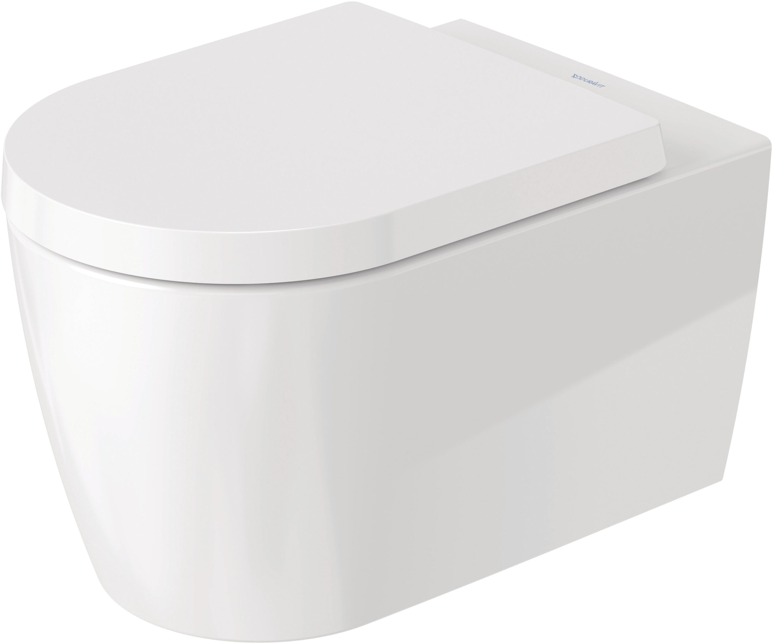 Toilet wall mounted rimless 570 mm, ME by Starck, colour White, washdown model, WonderGliss