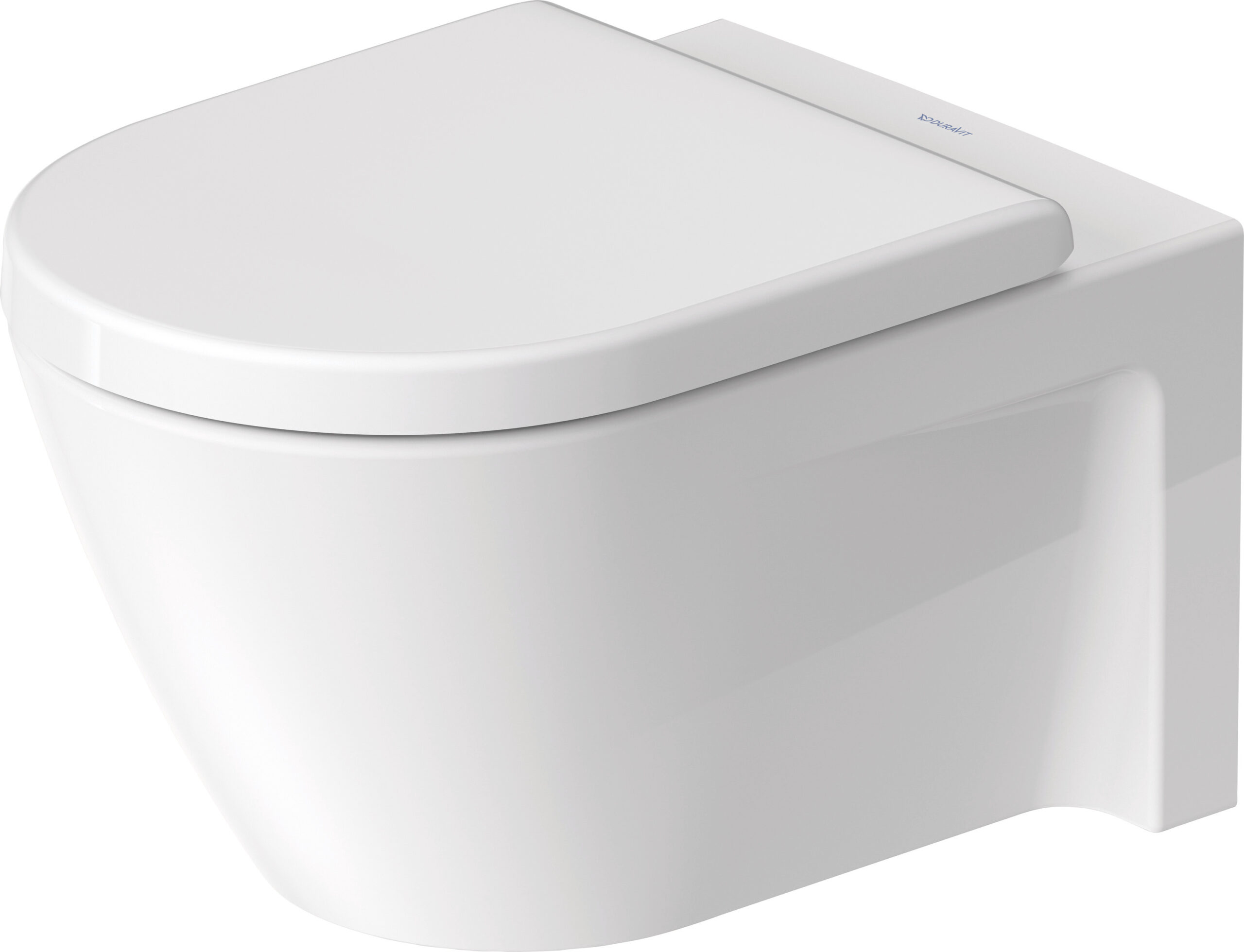 Toilet wall mounted 540 mm, Starck 2, colour White, washdown model, WonderGliss