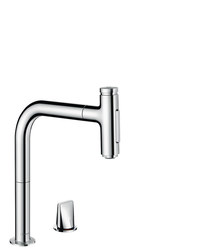 2-hole single lever kitchen mixer 200, pull-out spray, 2jet, sBox
