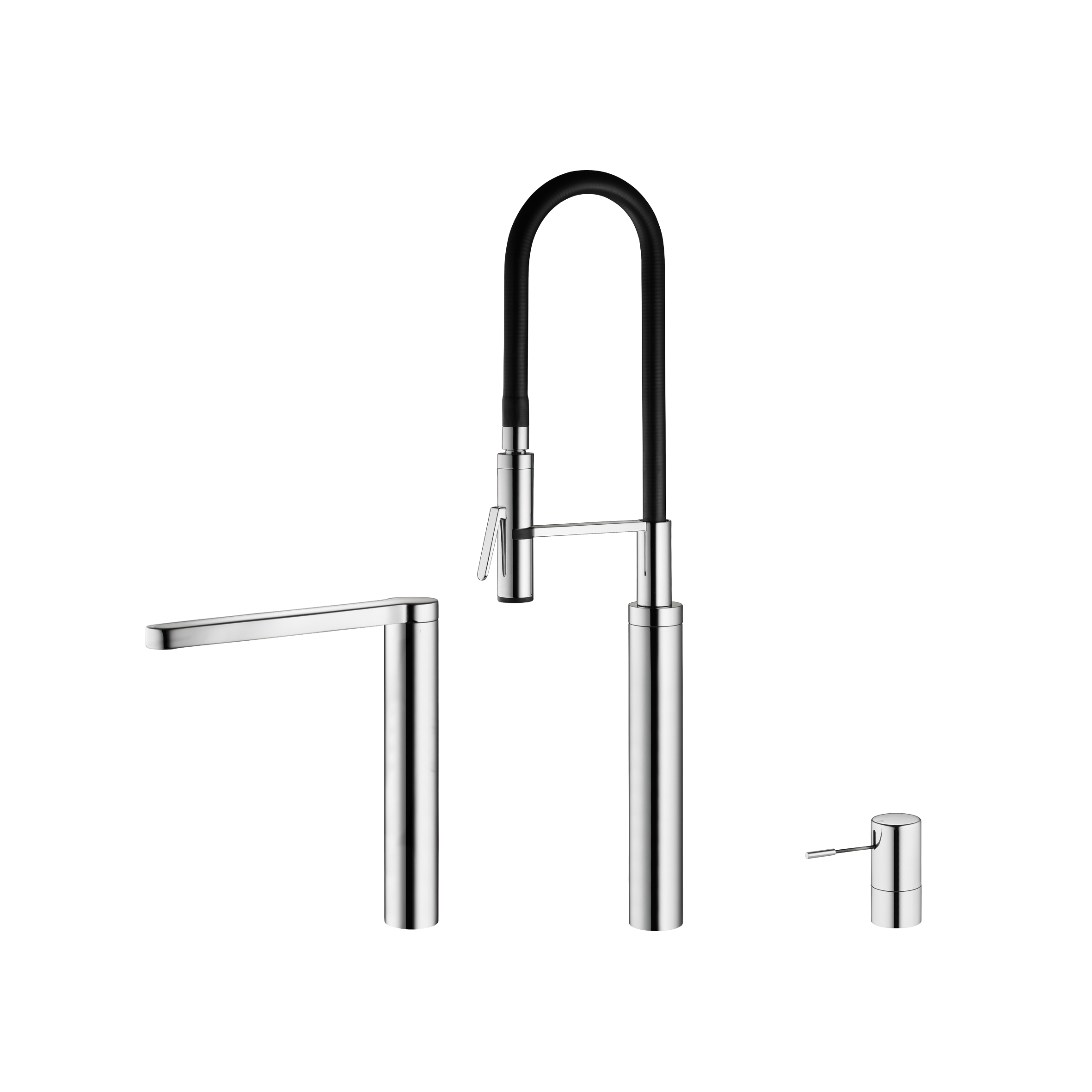 KWCONO highflex kitchen 3-hole, A220