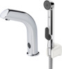 Touchless washbasin faucet