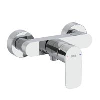 CALA wall-mounted shower mixer (Available finishings: chrome, matt black and matt white)