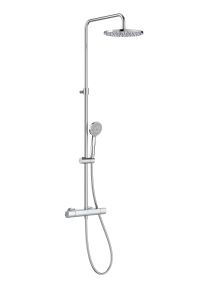 EVEN -T Adjustable shower column, fixed shower 12 LPM, hand shower 9 LPM