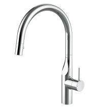 GLERA Sink curved and pull out spout