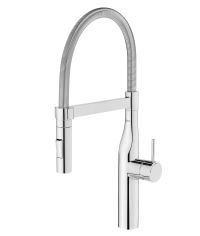 GLERA Pro sink mixer metallic spring