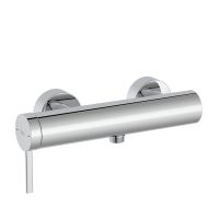Wall-mounted shower mixer (available finishing’s: chrome, matt black, titanium black and shiny rose gold)