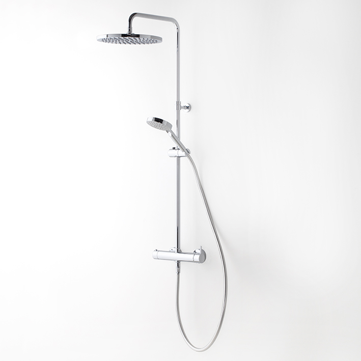 COLUMNA TEC ROUND MONOM CROMO