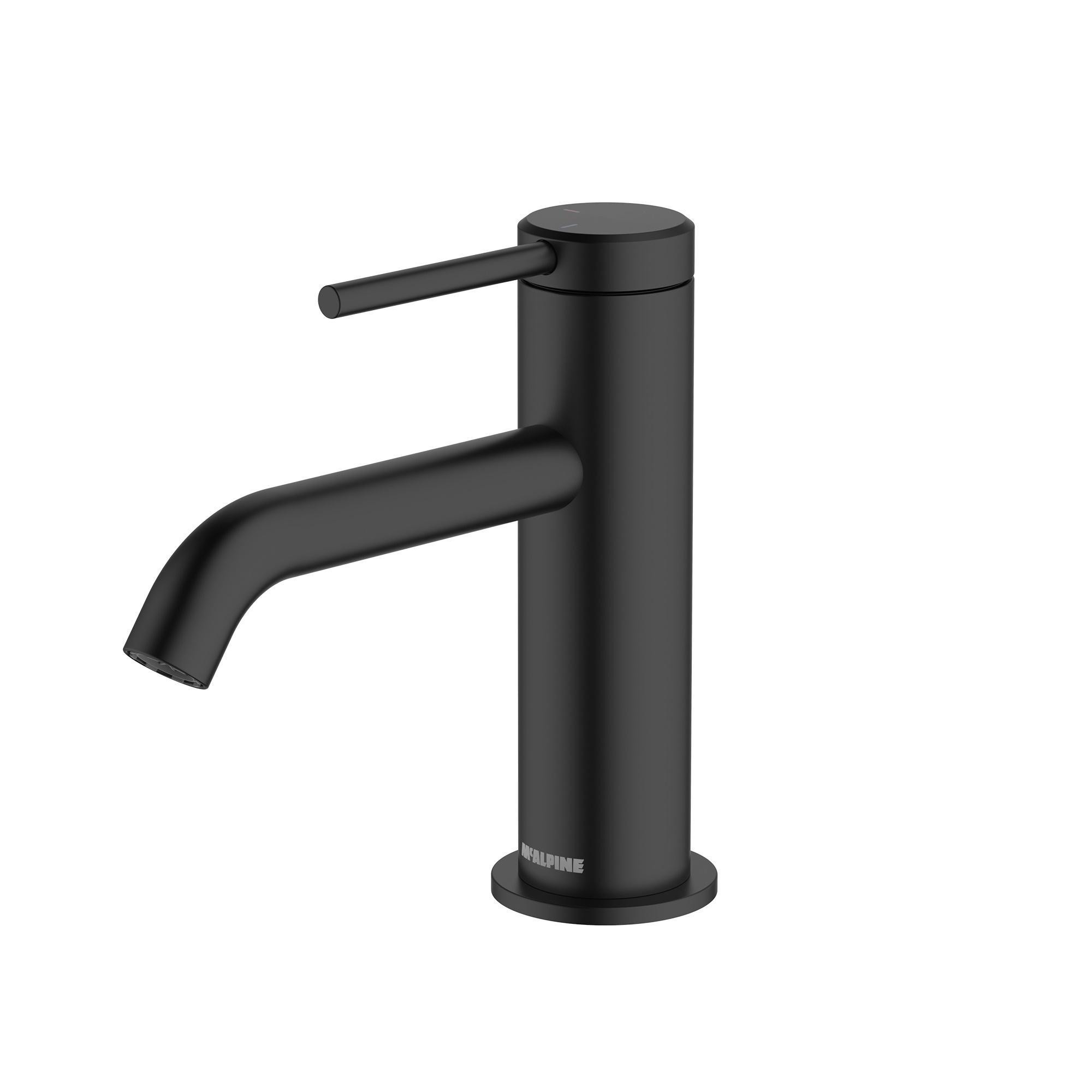 Kelvin Basin Mixer finished in Matt Black