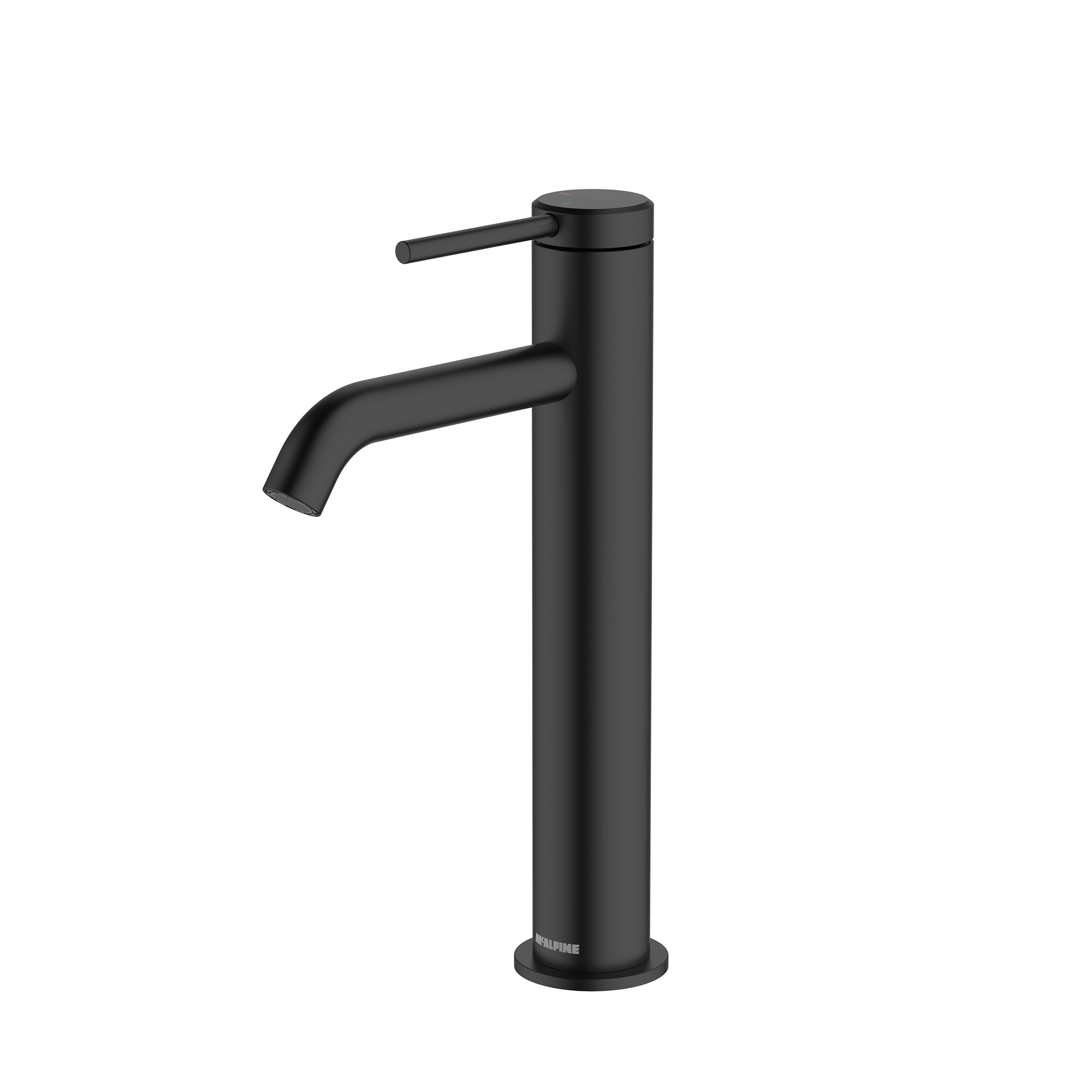 Kelvin Tall Basin Mixer finished in Matt Black