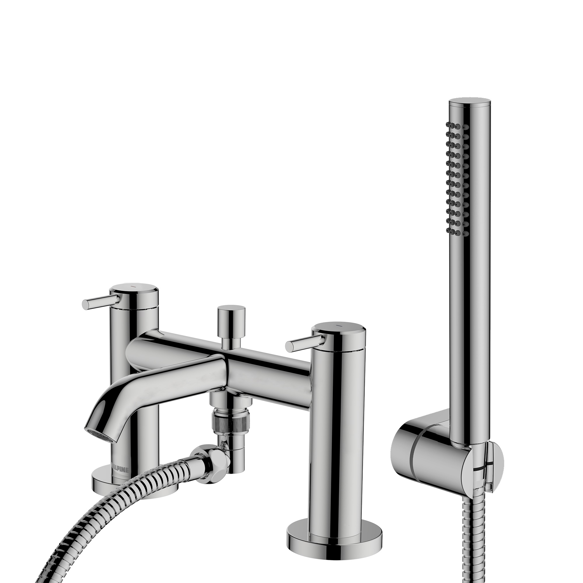 Kelvin Bath Shower Mixer finished in Chrome