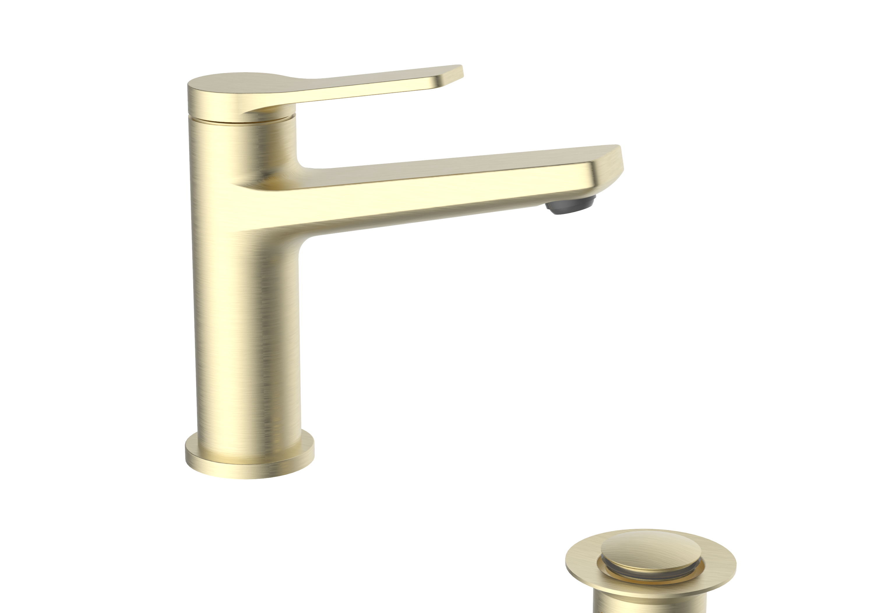 Avante Basin Mono – Brushed Brass