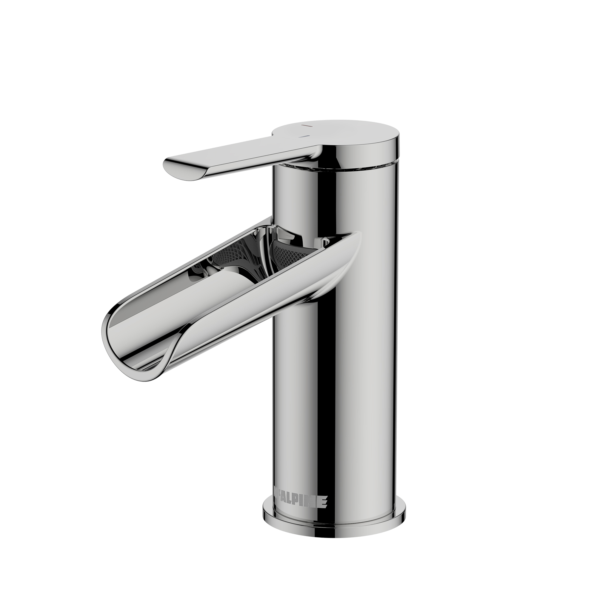 Solway Waterfall Basin Mixer finished in Chrome