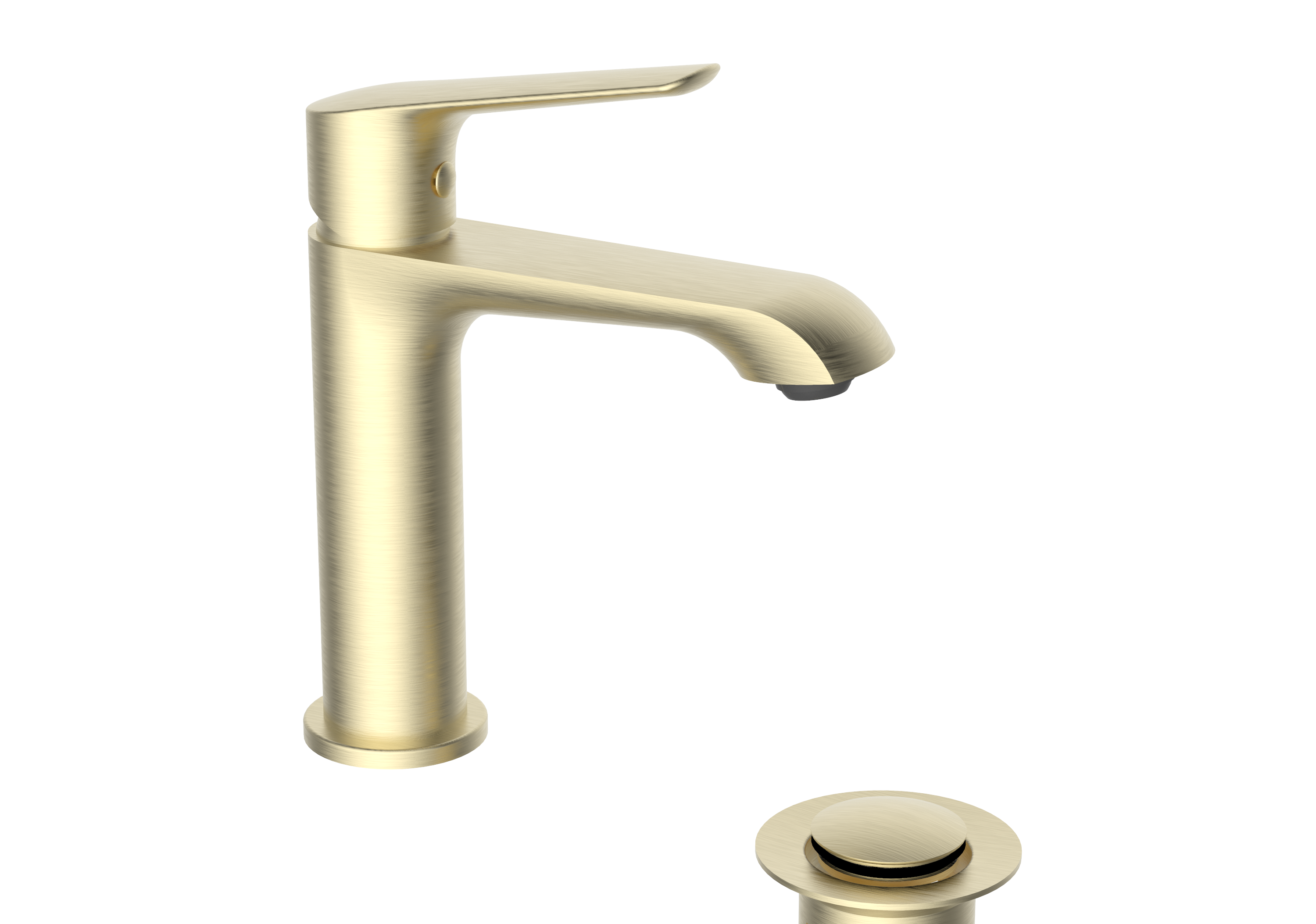 Hanna Basin Mono – Brushed Brass