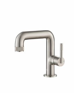 Kyloe Basin Mono Side Lever – Brushed Nickel