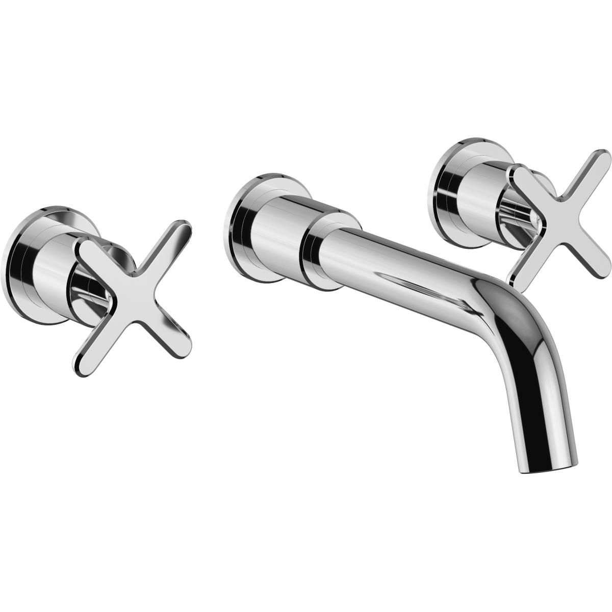 Salcombe 3TH Wall Mounted BAS Chrome