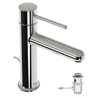 Deck-mounted single lever basin mixer  (available finishings: Chrome)